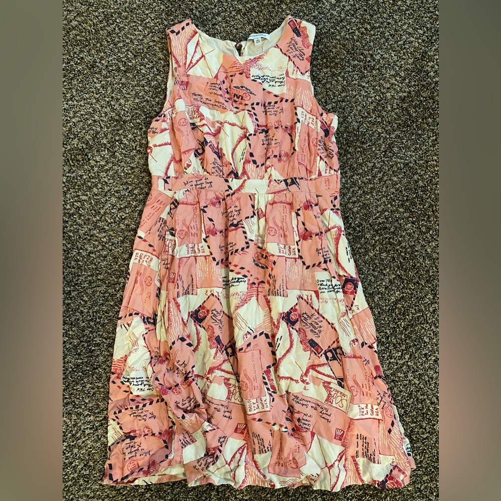ModCloth Emily and Fin dress in Love Letter